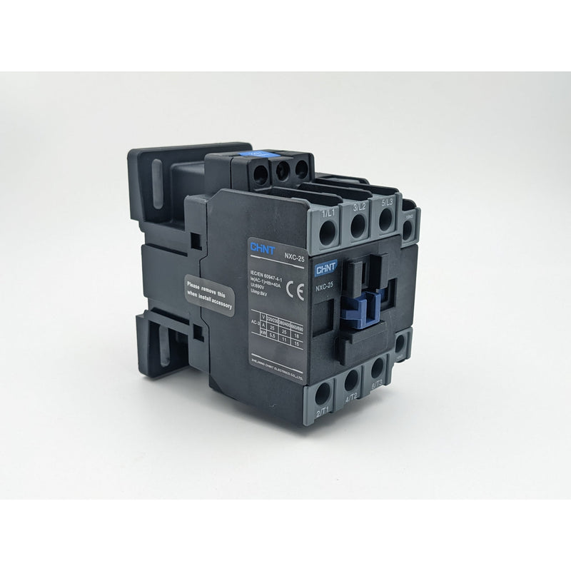 Chint Contactor NXC 25 | 25 Amp | 220 VAC | 3 NO | Chint