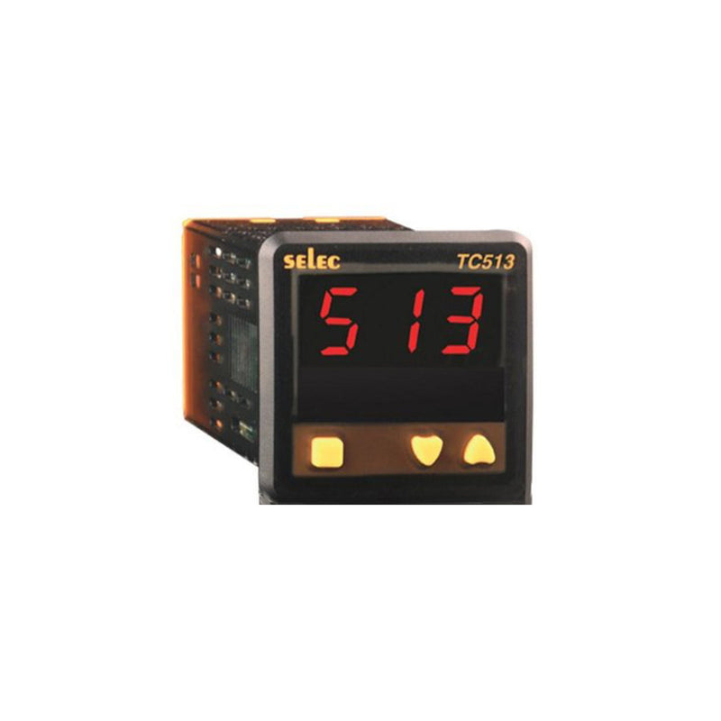 Temperature Controller | TC513AX | Output Relay/SSR | 48 mm x 48 mm | PID | 90-270 VAC | Selec