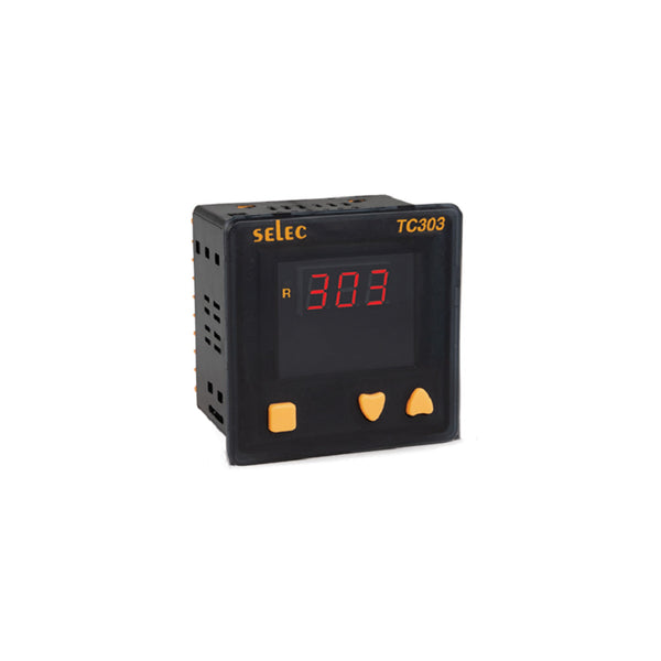 Temperature Controller | TC303AX | Output Relay/SSR | 96 mm x 96 mm | PID | 90-270 VAC | Selec